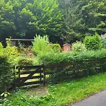 Romantische Gartenlaube Mit Blick Auf Elbe * Konigstein an der Elbe